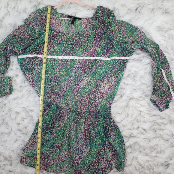 BCBGMaxAzria 100% Silk Mini Dress Women’s Size S - Picture 3 of 8